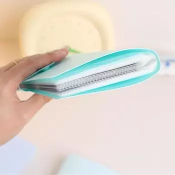 Книга для визиток с кнопками, фотоальбом Polaroid, вместительная сумка для карт, держатель для визиток с несколькими отделениями