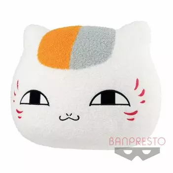 Книга друзей Нацумэ - Огромная плюшевая игрушка, пушистая Нянко-сенсей, 1 тип, прибл.. 34см