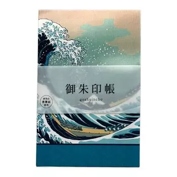 Книга Goshuin Коллекция печатей Gojo Книга марок Goshuin большого размера 182 x 121 мм Книга Bellows Nokei Виды Фудзи (Bridgehappy) (Тридцать шесть гор. синий)