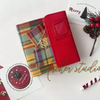 Книга-карта в сетку из ткани конфетного цвета, фотоальбом для хранения коллекции фотографий айдолов размером 3 дюйма, Kpop, фотокарточки, сбор, переплет 20 sheets inners красный