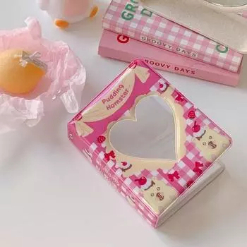 Книга-коллекция хомяков Пудинг, книга звонков, книга по покеру, альбом по покеру Deokjil, двухэтапный альбом Polaroid