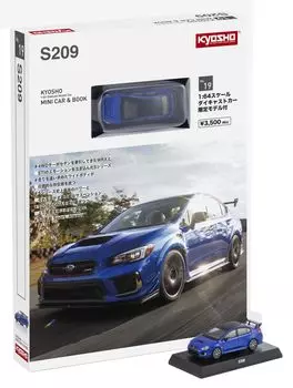 КНИГА KYOSHO MINI CAR Subaru S209 Blue K07124BL &