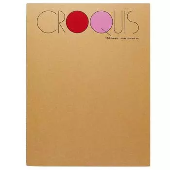 Книга Maruman Crocchi Book White Crocchi Paper Red SL 01 Набор из 5 книг красный