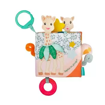 Книга открытий Жираф Софи Японская Vulli Первая картинка 3D картинка 0 Можно играть с 3 до 1 года Первая картинка День рождения Детские игрушки [Аутентичные