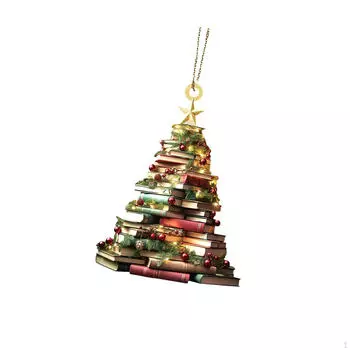 Книга Рождественская елка Украшение Подарок для влюбленных Подвесные украшения Украшения