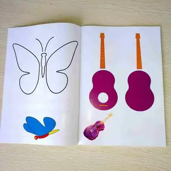 Книга-руководство по рисованию 3D-ручкой: 40 шаблонов с прозрачной копировальной доской для рисования и живописи 22-picture mini-book