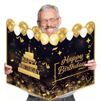 Книга с именем на день рождения, черная, золотая, тематическая, с буквенным принтом, гостевая книга с днем рождения, украшения на день рождения, товары для вечеринок