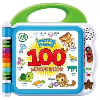 Книга слов Leap Frog на 100 слов: Слова, Разные цвета, Корейские игрушки.