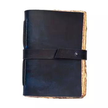 Книга теней, старинный кожаный журнал ручной работы, 288 страниц акварельной бумаги 7 x 5 in