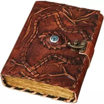 Книга заклинаний Фокус-Покус Книга заклинаний Фокус-Покус Реквизит 7 x 5 in коричневый