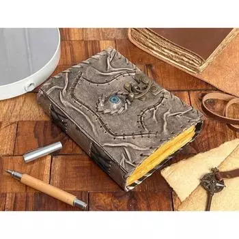 Книга заклинаний Фокус-Покус Пустая книга заклинаний Книга теней Украшения для Хэллоуина в помещении Лучшие подарки на Хэллоуин Украшения на Хэллоуин. 7 x 5 in