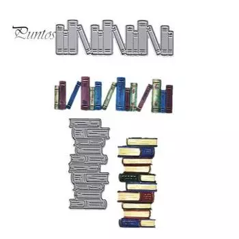 Книги, металлические штампы, сделай сам, скрапбук, тиснение, бумажные карты, альбом, трафарет для рукоделия серебряный