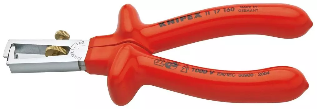 Knipex 11 17 160 Инструмент для снятия изоляции 6,3 с погруженной изоляцией