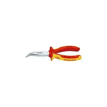 Knipex 25 26 160 Radio Pliers with soft grip angled VDE-tested
