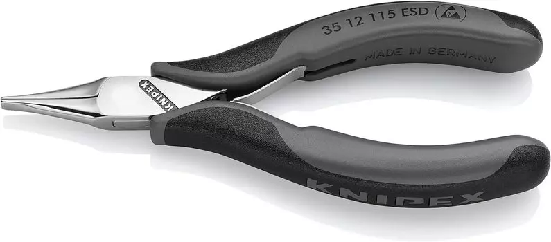 Knipex 35 12 115 ESD Electronics Pliers with soft handle dissipative