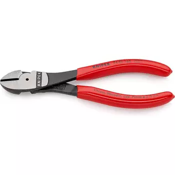 KNIPEX 7401-160 Крепкие диагональные кусачки (для жесткой проволоки) (SB)