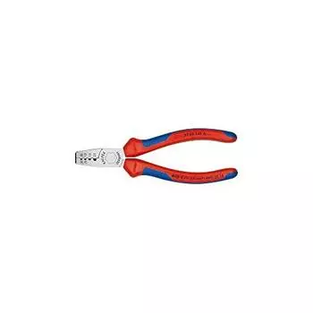 Knipex 97 62 145 A Crimping Pliers for end sleeves 0,25-2,5mm with opening spring in blister packaging