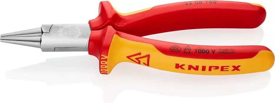 KNIPEX Insulated round pliers 1000V 2206-160