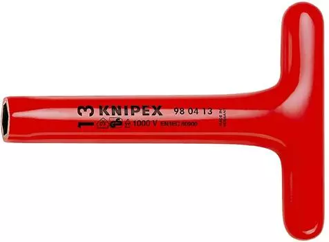 KNIPEX Insulated wrench 1000V 9804-13 T-type