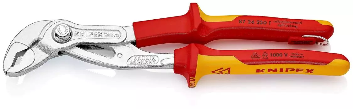 KNIPEX Изолированная защита Cobra 1000 В от падений (BK) 8726-250ТБК