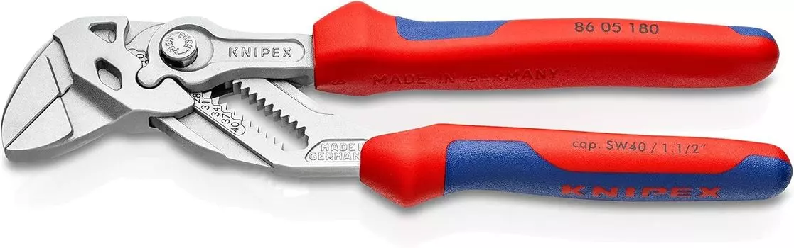 KNIPEX KNIPEX плоскогубцы гаечный ключ 8605-180 серебряный