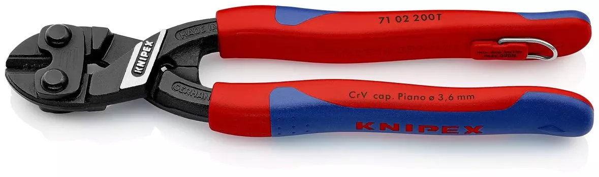 KNIPEX Малая машинка для стрижки Предотвращение падений 7102-200TBK (BK)