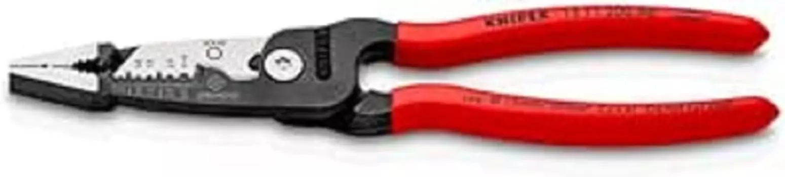 KNIPEX метрический инструмент для зачистки проводов пластиковая ручка 1371-200ME красный