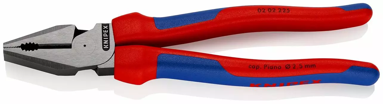 KNIPEX Прочные плоскогубцы 0201-225 (SB) чёрный