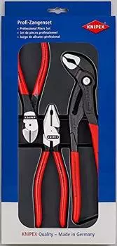 KNIPEX Tools 00 20 10 Power Pliers Set (3 Piece)