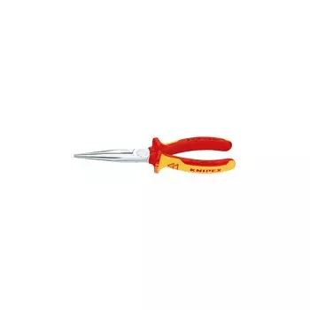 KNIPEX Tools - Плоскогубцы с длинными губками и резаком, многокомпонентные, 1000 В, изолированные (2616200СБ)