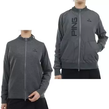 Knit Blouson Golf L [Pin Apparel] Women s (Reversible) / / 622-3270008 020_Gray
