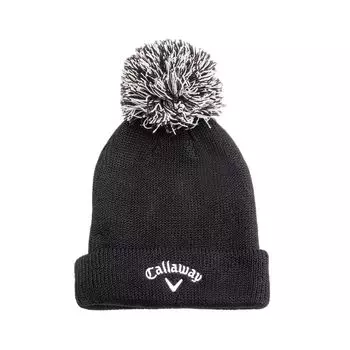 Knit Cap Golf Hat C23291220 FR [Callaway] Women s (with Bonbon) / / 1010_Black