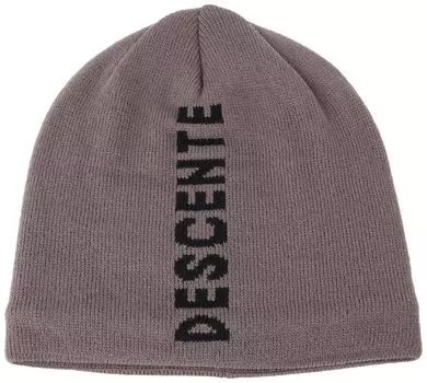 KNIT CAP Knit Heat Sweat Quick Antibacterial and Odor Simple DWBWJC60 GRY [DESCENTE] Cap, Retention, Absorbent, Drying, Resistant, Men s серый