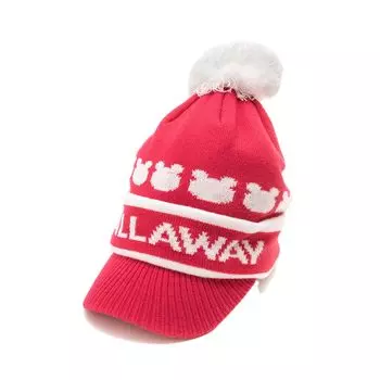 Knit Cap with Brim Boa Hat Golf C23291224 Free Size [Callaway] Women s (Inner Fleece) / / 1092_Pink