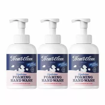 Knit&Clean Парфюмированная гиалуроновая пенка для мытья рук 500 мл 3 шт.