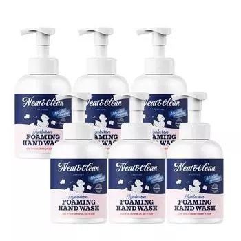 Knit&Clean Perfume Гиалуроновая пенка для мытья рук 500 мл, 6 шт.