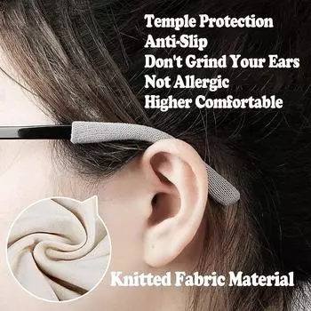 Knit Glasses Temple Anti-Lost Glasses Leg Cover Simple Eyeglass End Temple Sports зелёный