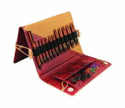 Knit Pro ginger Сменные круговые спицы deluxe set 31282 коричневый