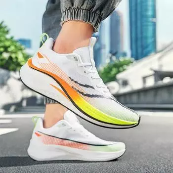 Knitting Casual Female Sneakers Original Brand Tennis Shoes Woman 2024 Trend Low Price Barefoot Shoes White Tennis Woman Tennis 36 синий