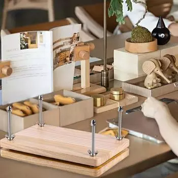 Книжный пресс и ручной швейный инструмент Профессиональный переплетный инструмент для книг ручной работы Переплетное дело Цветочное рукоделие Прессование