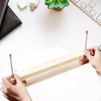 Книжный пресс Ручной инструмент для переплета книг Прочный многофункциональный переплет для