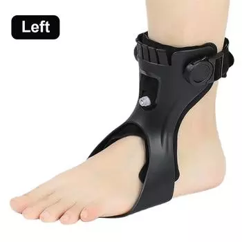 Knob Adjustment Plantar Fasciitis Splint Brace Buckle Foot Drop Orthosis Outdoor L-Left Foot