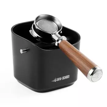 Knock Box Espresso Coffee Knock Box Большая емкость Knock Box для кофейного порошка Силиконовый бар Низкий уровень шума Съемный для домашнего использования Коммерческое использование Кафе GB5967B