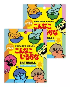 Knoll Corporation Бомбочка для ванны Коноко Ирука, набор из 2 шариков для ванны с талисманом и ароматом