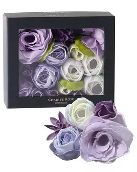 Knoll Corporation Подарочная соль для ванны Flower Flower Bath Petal Rose 60 г Romance Rose Charit OB-DRP-1-2