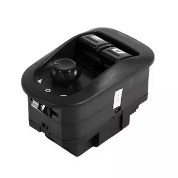 Кнопка электрического стеклоподъемника Профессиональный переключатель управления боковым зеркалом для Citroen Peugeot 206