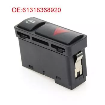 Кнопка аварийной сигнализации и блокировки двери для bmw e46 e53 e853 m3 z4 серии