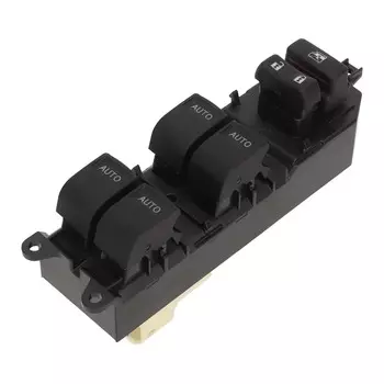 Кнопка автоматического управления стеклоподъемником 84820 0R040 Главный переключатель стеклоподъемника с чувствительным откликом, простое управление для автомобилей с 2007 по 2024 год чёрный