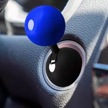 Кнопка автоматического запуска одним нажатием Крышка стартера Кнопка запуска автомобиля Кнопка запуска автомобиля Кнопка переключения передач Металлический джойстик Аксессуары для автомобилей красный