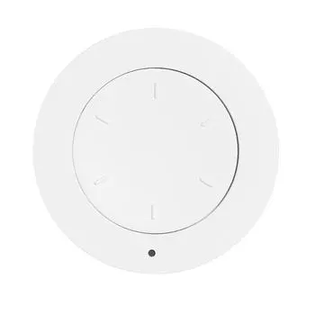 Кнопка беспроводного дистанционного управления Zigbee, кнопка «умная ручка», переключатель сценария, диммер сценария «умный дом» белый